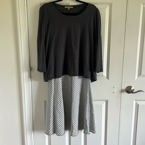 People Like Frank T-Shirt and Maxi Skirt Set Size Large
